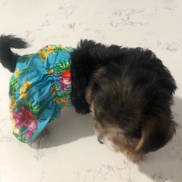 Puppe love Hawaiian short floral print size:2 - Picture 4 of 11